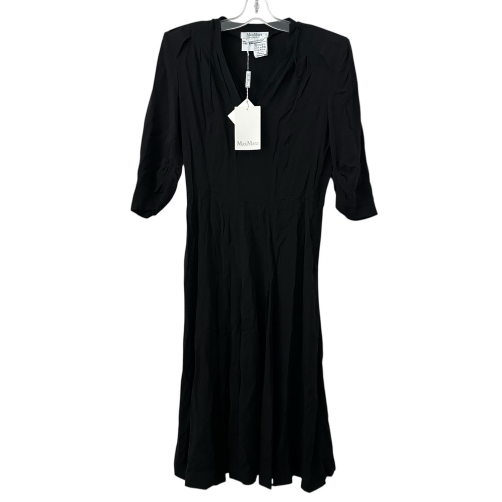 MAXMARA PURA SETA MIDI SHIRT DRESS